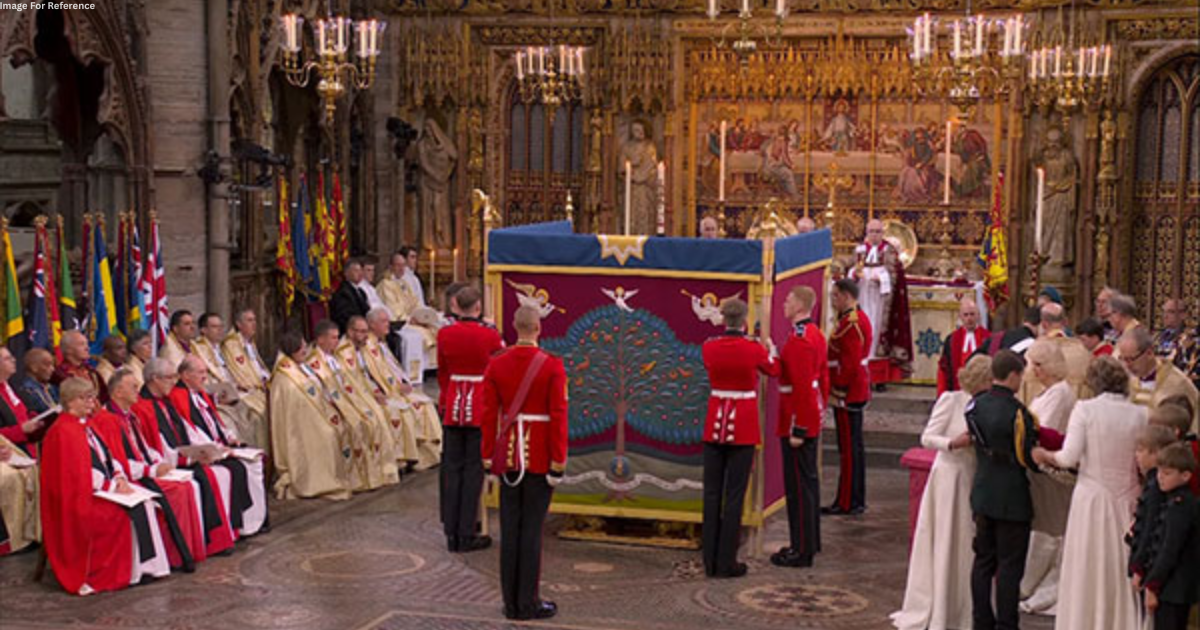 King Charles III Coronation: Most sacred part of service, Anointing completed behind curtains